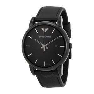 Emporio Armani Classic Black Dial Men’s Watch AR1732
